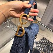 Dior Saddle Bag Original New Blue - 6