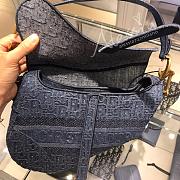 Dior Saddle Bag Original New Blue - 3