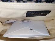 Dior Women Saddle Bag in Blue Canvas small 20cm - 6