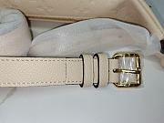 Louis Vuitton MONOGRAM EMPREINTE BUMBAG White M44812 - 3