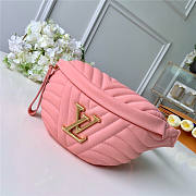 lv louis vuitton new wave bumbag m53750 Pink - 1