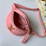 lv louis vuitton new wave bumbag m53750 Pink - 5