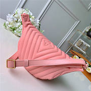 lv louis vuitton new wave bumbag m53750 Pink - 2