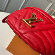 lv louis vuitton new wave bumbag m53750 Red - 4