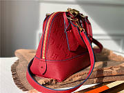  louis vuitton neo alma bb bag #m44829 Red 25cm - 4