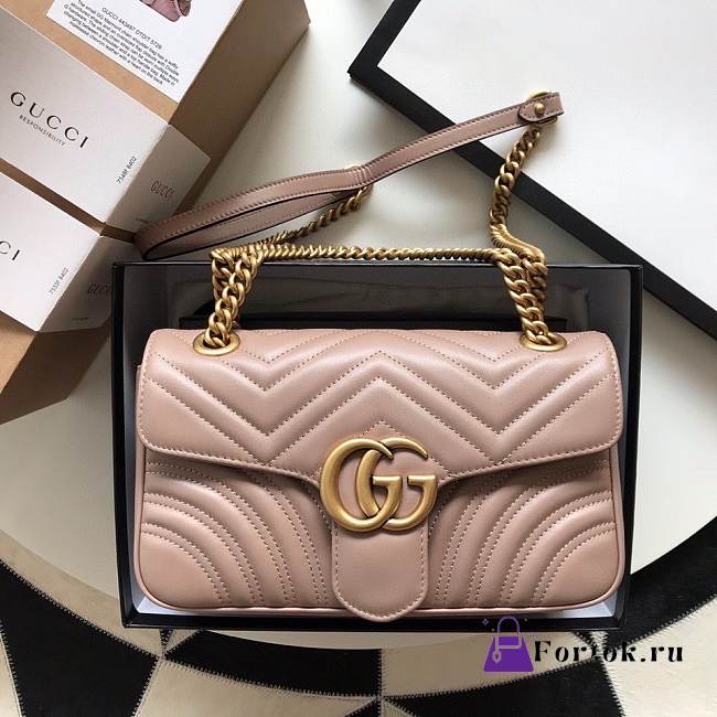 Gucci GG Leather Marmont 2409 26cm - 1