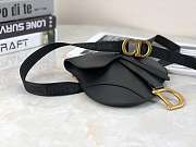 Dior SADDLE BELT BAG Black - 5