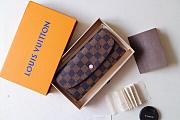Louis Vuitton EMILIE WALLET Pink 19cm - 1