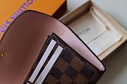 Louis Vuitton EMILIE WALLET Pink 19cm - 4