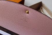 Louis Vuitton EMILIE WALLET Pink 19cm - 3