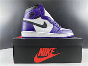 Air Jordan 1 AJ1 Court Purple 555088-500 - 2