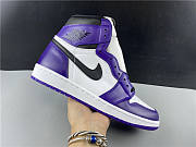 Air Jordan 1 AJ1 Court Purple 555088-500 - 6