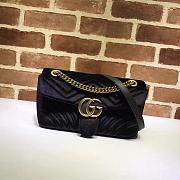 Gucci GG Leather Marmont Black 26cm - 1