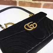 Gucci GG Leather Marmont Black 26cm - 6