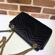 Gucci GG Leather Marmont Black 26cm - 4