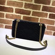 Gucci GG Leather Marmont Black 26cm - 3