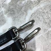 Balenciaga Best Top Original Quality Mini Silver/Gold Buckle 21cm - 3