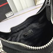 PRADA Re-Nylon padded hobo bag Black 1BC151 - 2