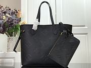 Louis Vuitton NEVERFULL MM M45686 Black 31cm  - 1