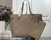 Louis Vuitton NEVERFULL MM M45686 Grey 31cm  - 1