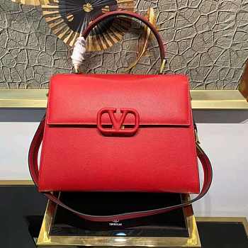 VALENTINO VSling Bag Red 2828# 25.5cm