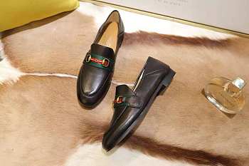 Gucci Women's shoes sheepskin Black 01