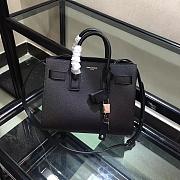 YSL Classic lychee pattern Black Medium 26cm - 6
