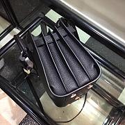 YSL Classic lychee pattern Black Medium 26cm - 5