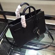 YSL Classic lychee pattern Black Medium 26cm - 4