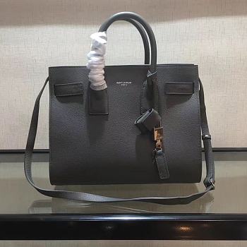 YSL Classic lychee pattern Gray Large 32cm