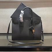 YSL Classic lychee pattern Gray Large 32cm - 2