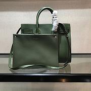 YSL Classic lychee pattern Green Large 32cm - 2