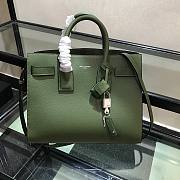 YSL Classic lychee pattern Green Large 32cm - 5