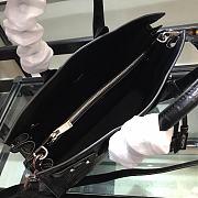 YSL Le Sac-De-Jour tote bag Crocodile pattern Black 464960 32cm - 3
