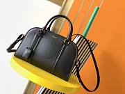 YSL Lock Baby Briefcase Black 655008 27cm - 1