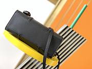 YSL Lock Baby Briefcase Black 655008 27cm - 3