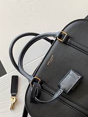 YSL Lock Baby Briefcase Black 655008 27cm - 2