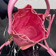 PRADA Nylon Duet Shoulder Bag Begonia Pink 1BH038 23cm - 3