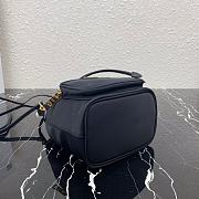 PRADA Nylon Duet Shoulder Bag Black 1BH038 23cm - 2