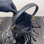PRADA Nylon Duet Shoulder Bag Black 1BH038 23cm - 4