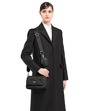 PRADA System nappa leather patchwork bag Black 1BD292  - 3