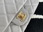 CHANEL 2021 Early Autumn Advanced Craft Handbag Gray 22cm - 5