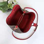 LOUIS VUITTON NeoNoe BB Monogram Red M43570 27cm  - 2