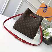LOUIS VUITTON NeoNoe BB Monogram Red M43570 27cm  - 4