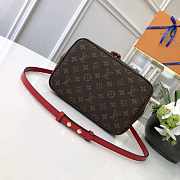 LOUIS VUITTON NeoNoe BB Monogram Red M43570 27cm  - 5