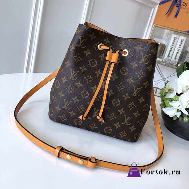 LOUIS VUITTON LV NeoNoe BB Monogram Orange M43570 27cm  - 1