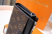 LOUIS VUITTON ZIPPY DRAGONNE Wallet Brown M69407 19cm - 2