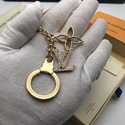 LOUIS VUITTON FLOWER FINESSE CHAIN BAG CHARM M68998  - 6