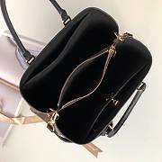 LOUIS VUITTON FLOWER TOTE Monogram padlock Black M43550 34cm  - 4