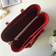 LOUIS VUITTON FLOWER TOTE Handbag Monogram padlock Poppy M43553 34cm - 6